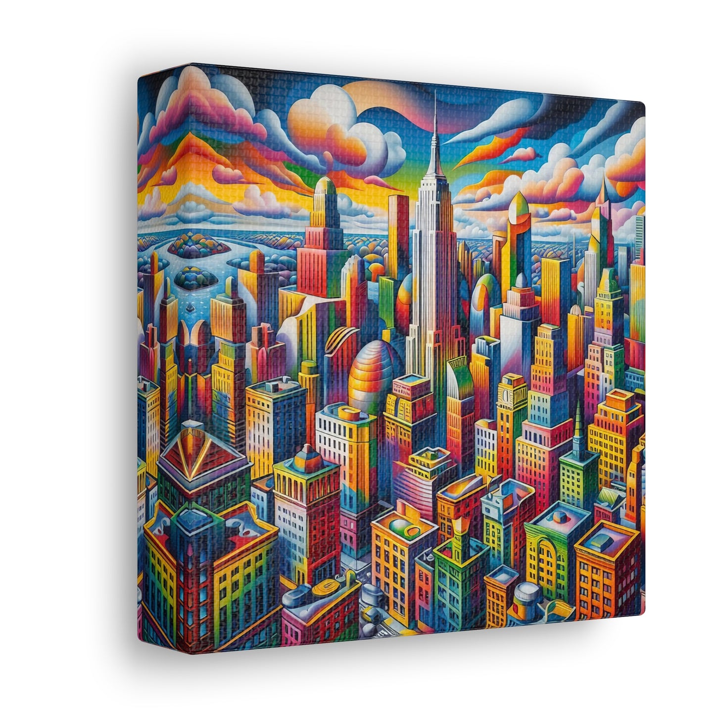 Canvas Gallery Wrap - City 14