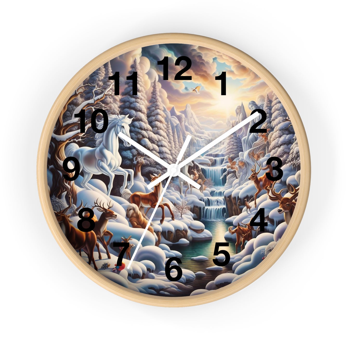 Wall Clock - Winter 116