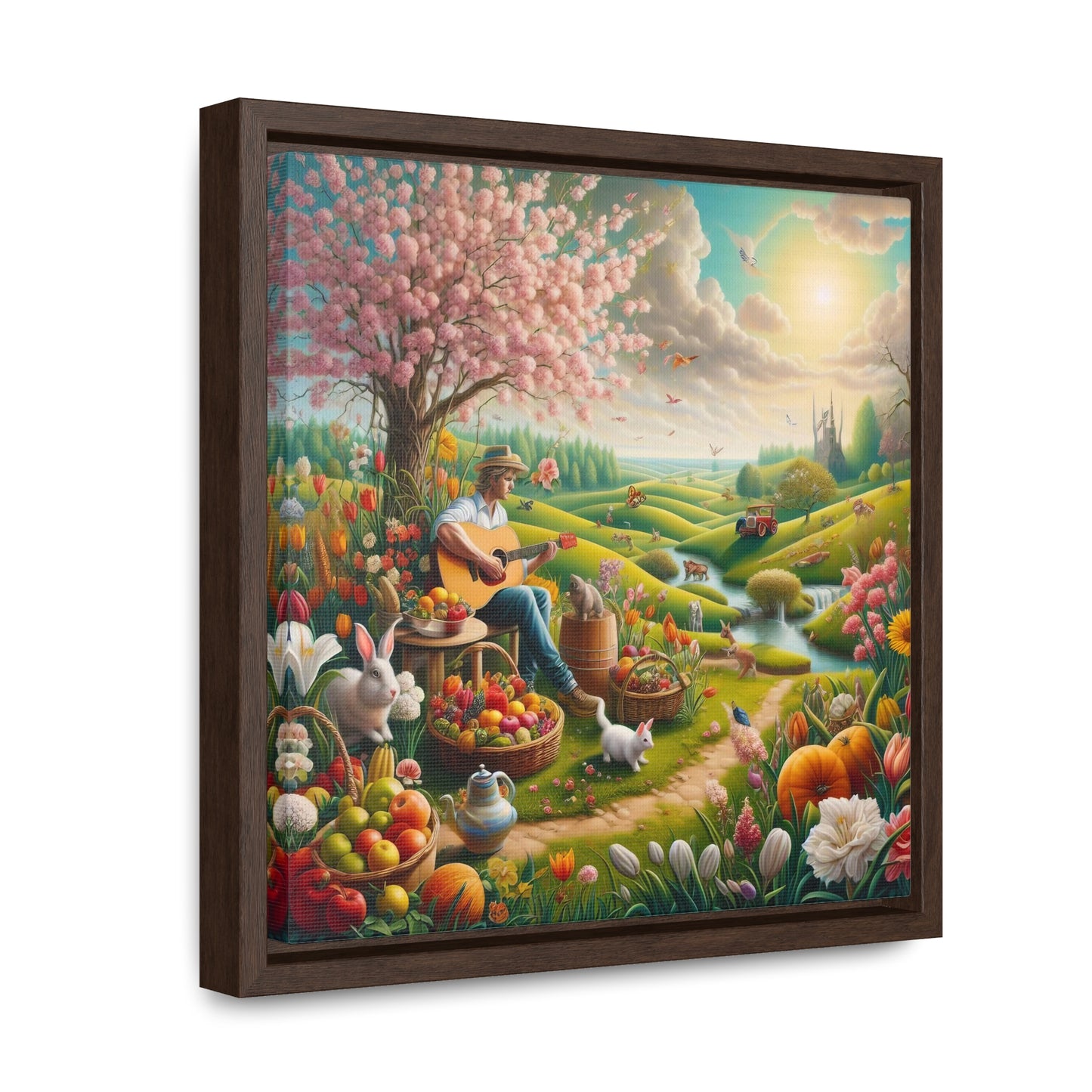 Framed Gallery Canvas Wrap - Spring 49