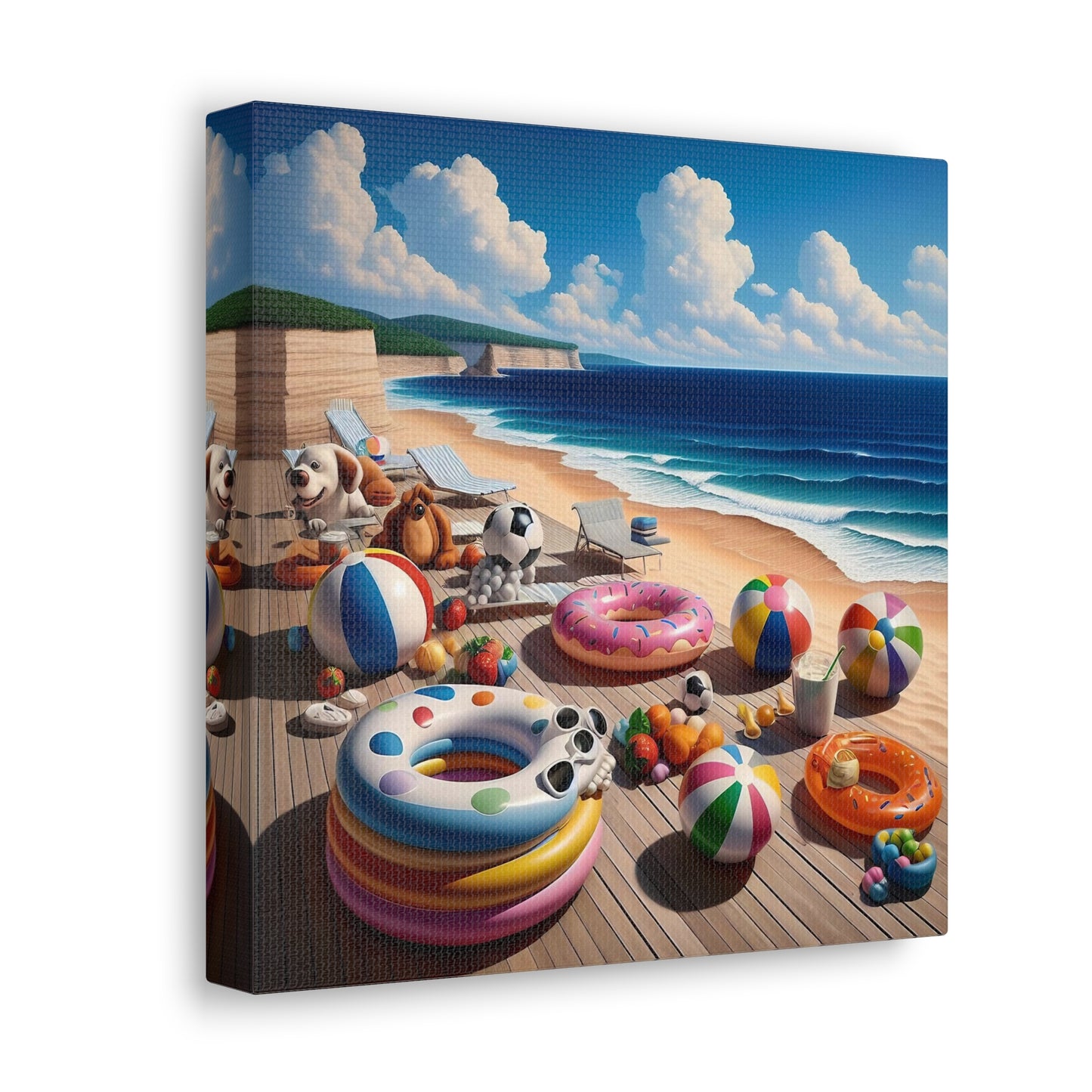 Canvas Gallery Wrap - Beach 18