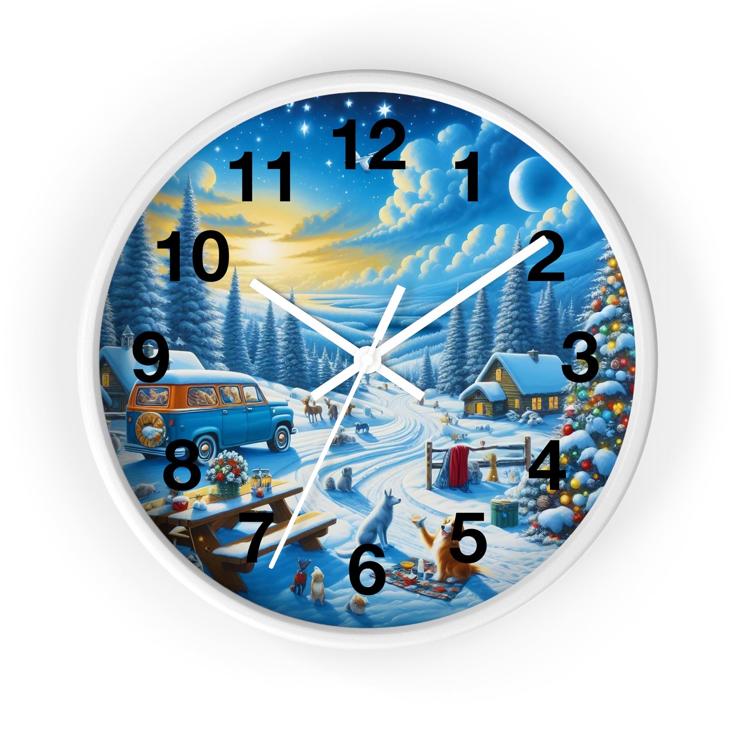 Wall Clock - Winter 110