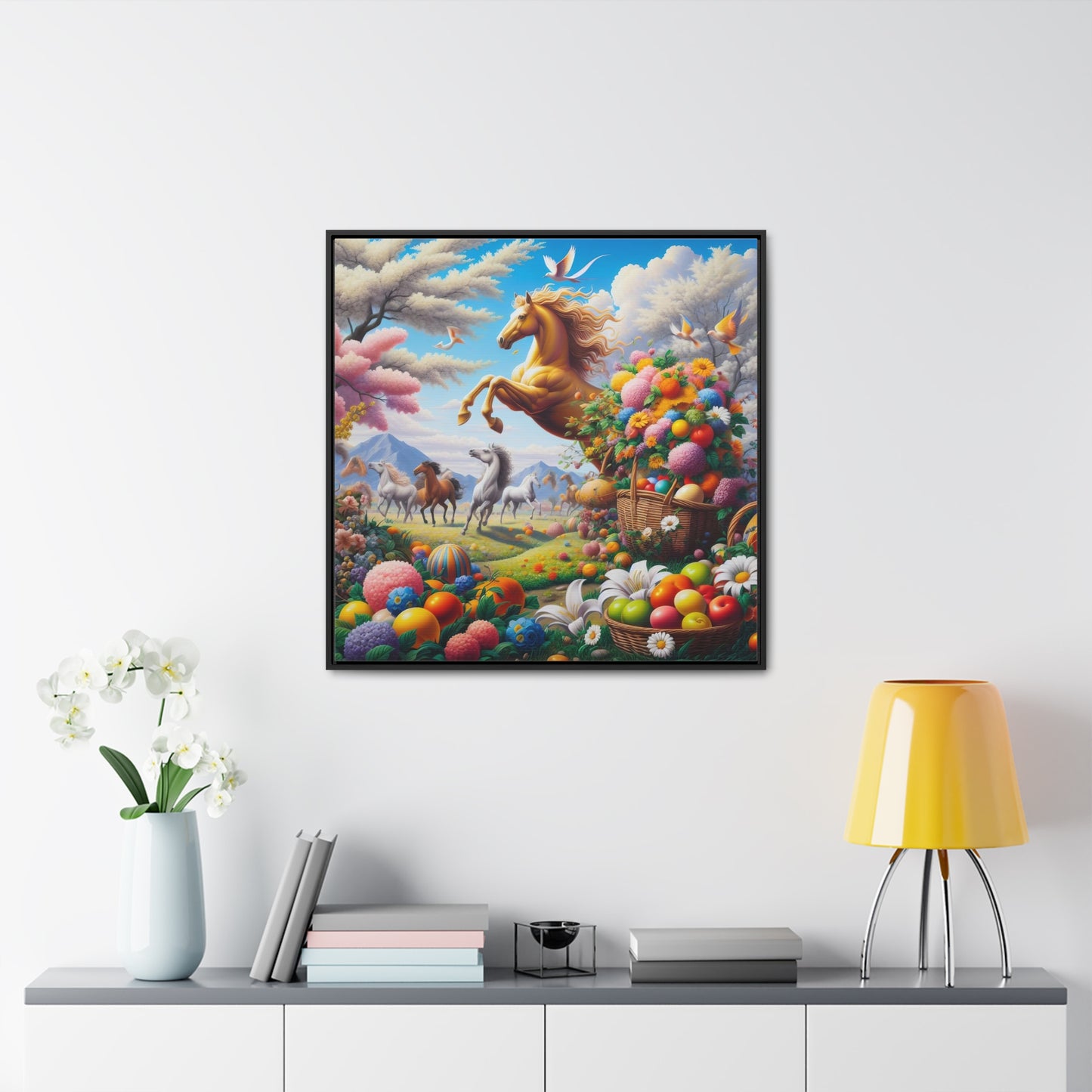 Framed Gallery Canvas Wrap - Spring 31