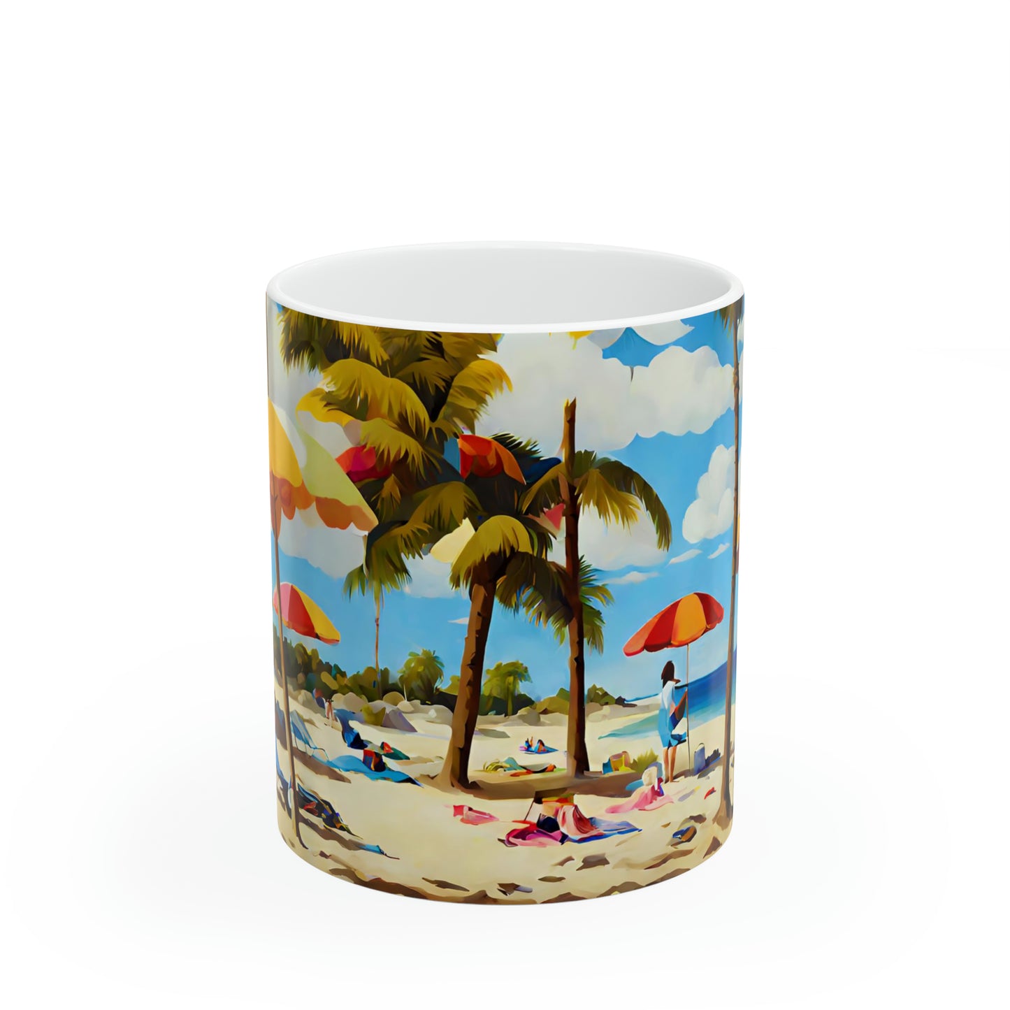 Ceramic Mug 11oz - Beach 2016