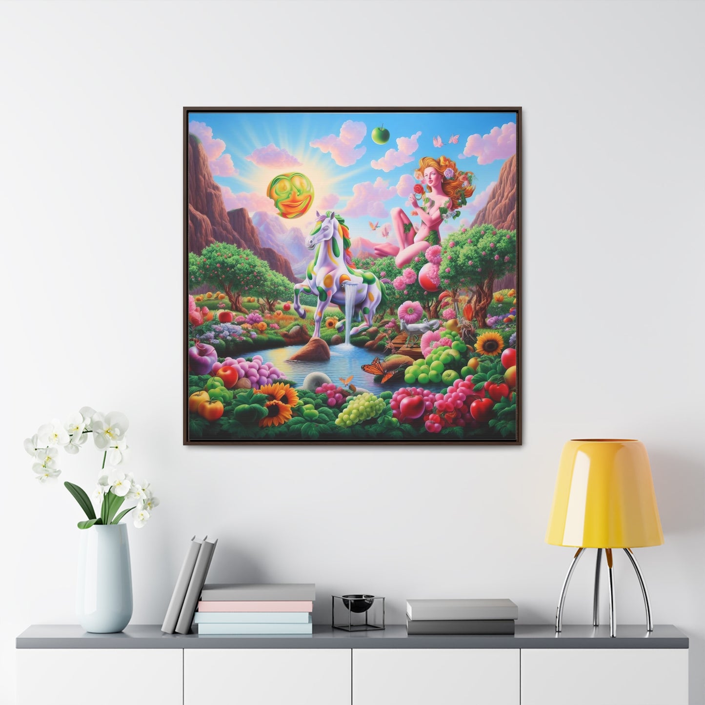 Framed Gallery Canvas Wrap - Spring 114