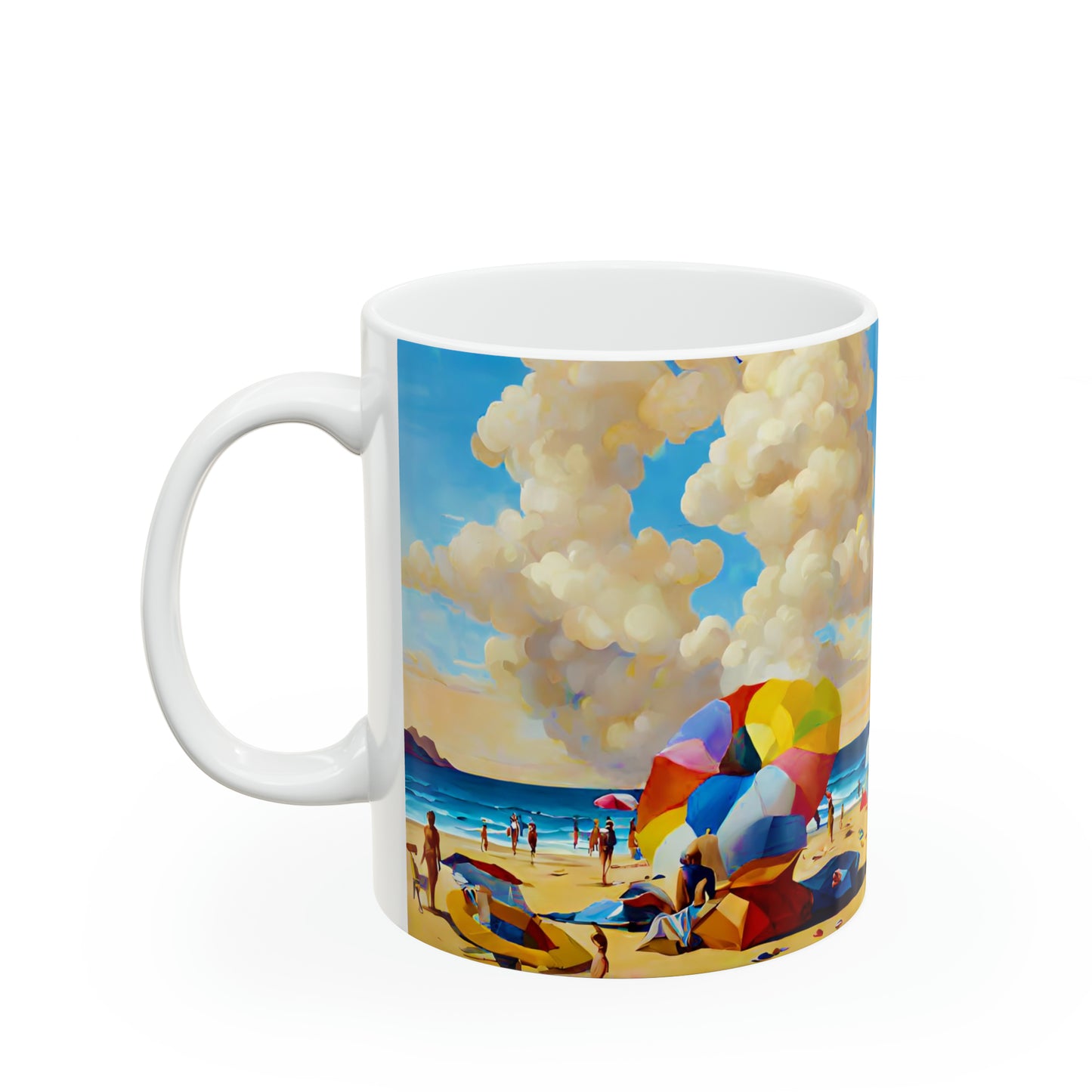 Ceramic Mug 11oz - Beach 2003