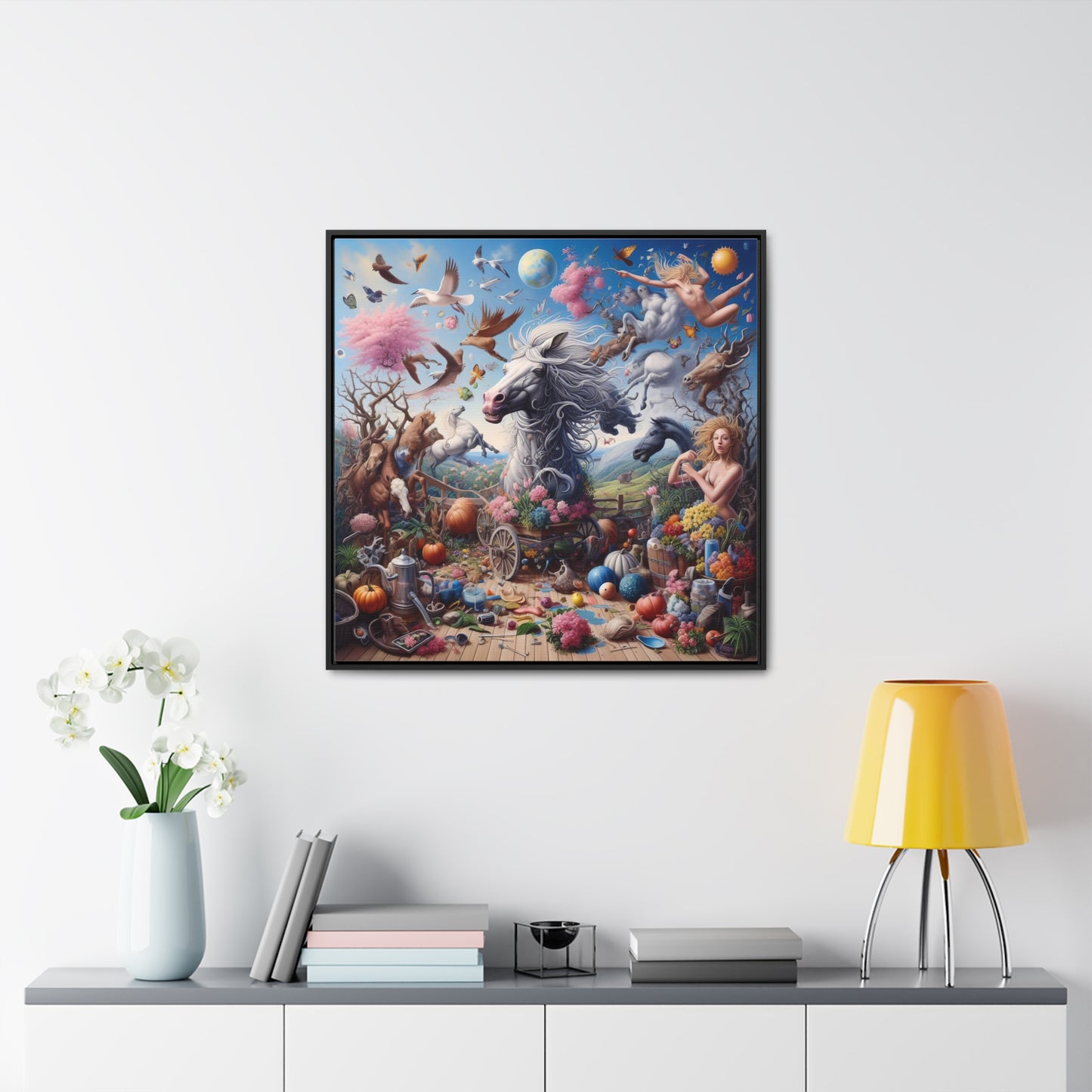 Framed Gallery Canvas Wrap - Spring 38