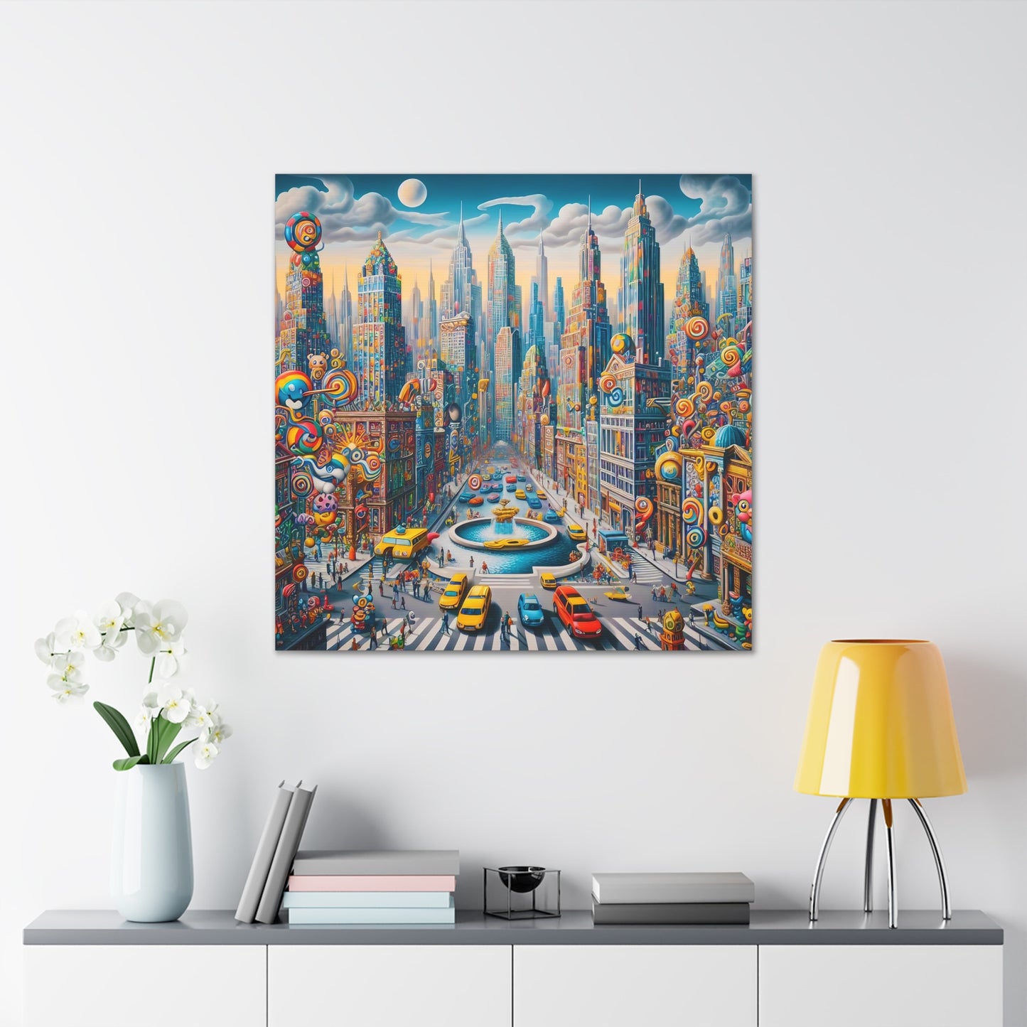 Canvas Gallery Wrap - City 4