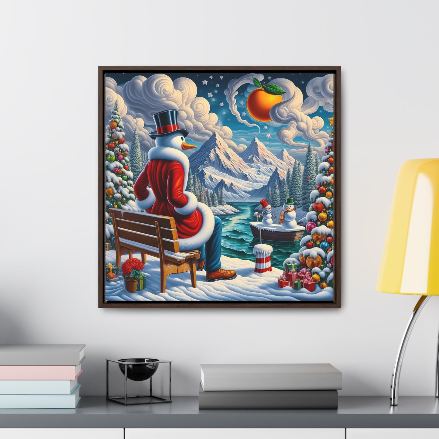 Framed Gallery Canvas Wrap - Winter 101