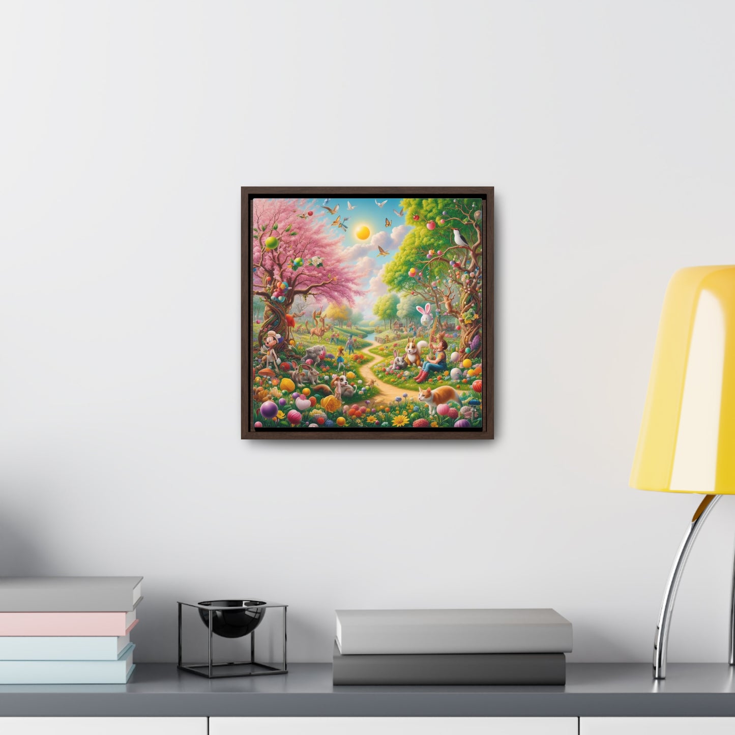 Framed Gallery Canvas Wrap - Spring 126