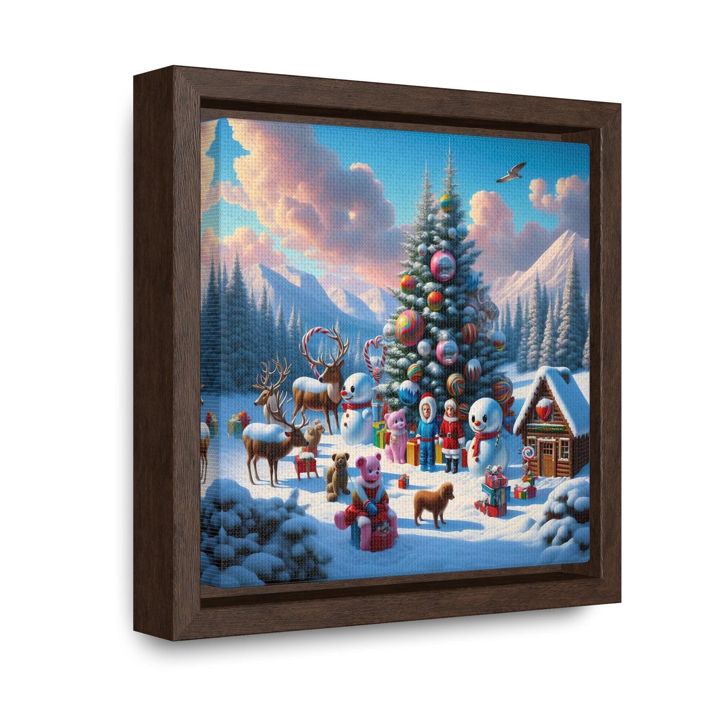 Framed Gallery Canvas Wrap - Winter 122