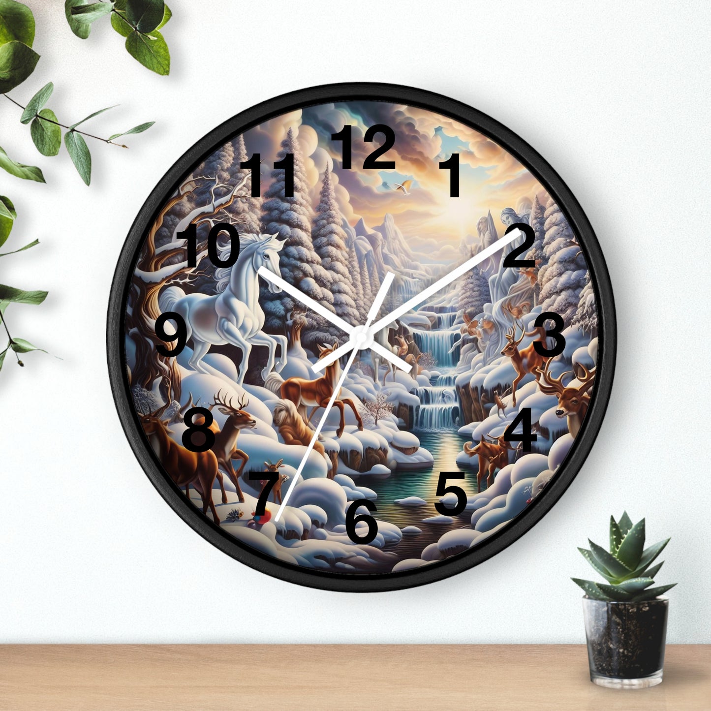 Wall Clock - Winter 116