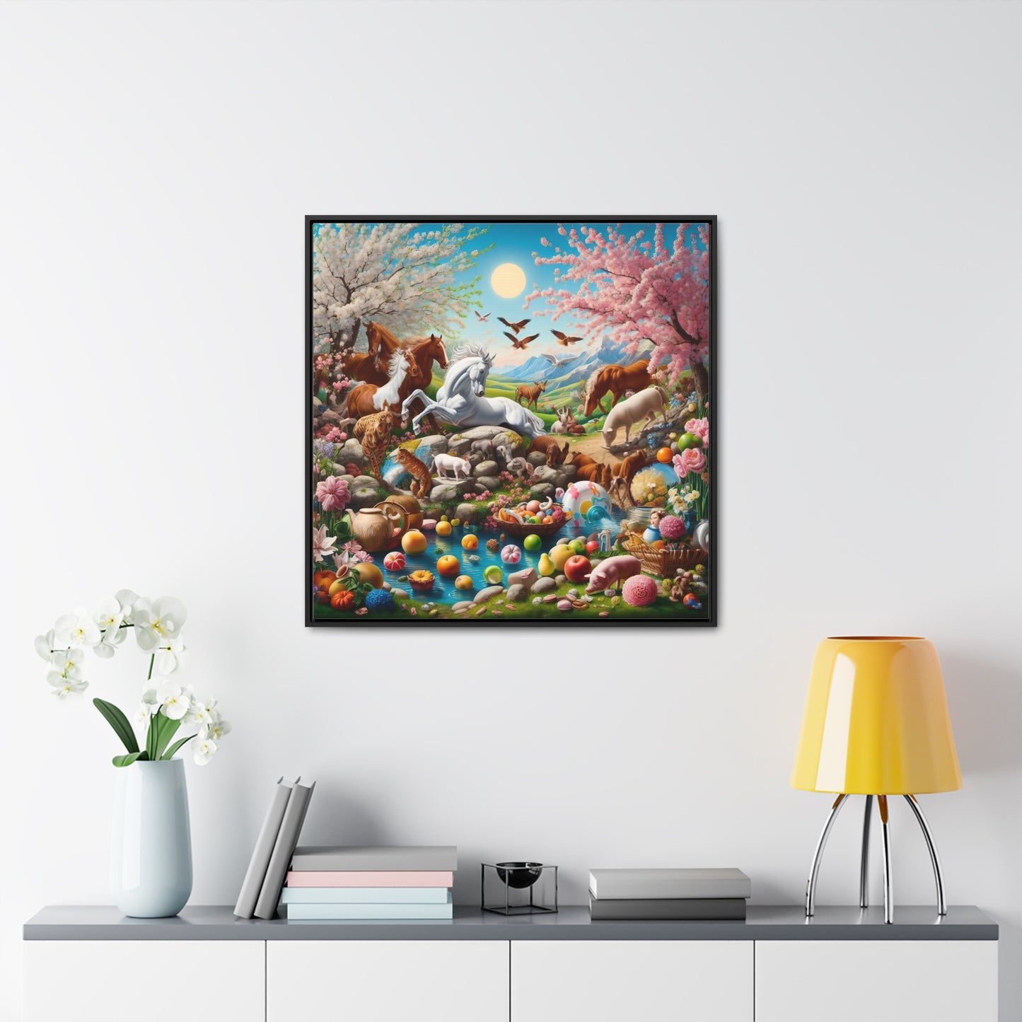 Framed Gallery Canvas Wrap - Spring 24