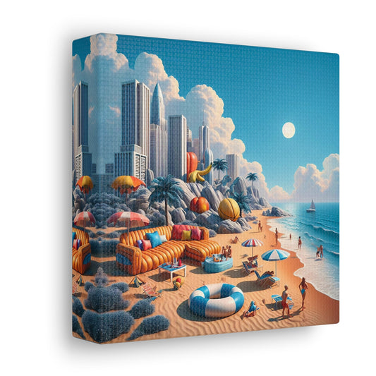 Canvas Gallery Wrap - Beach 19