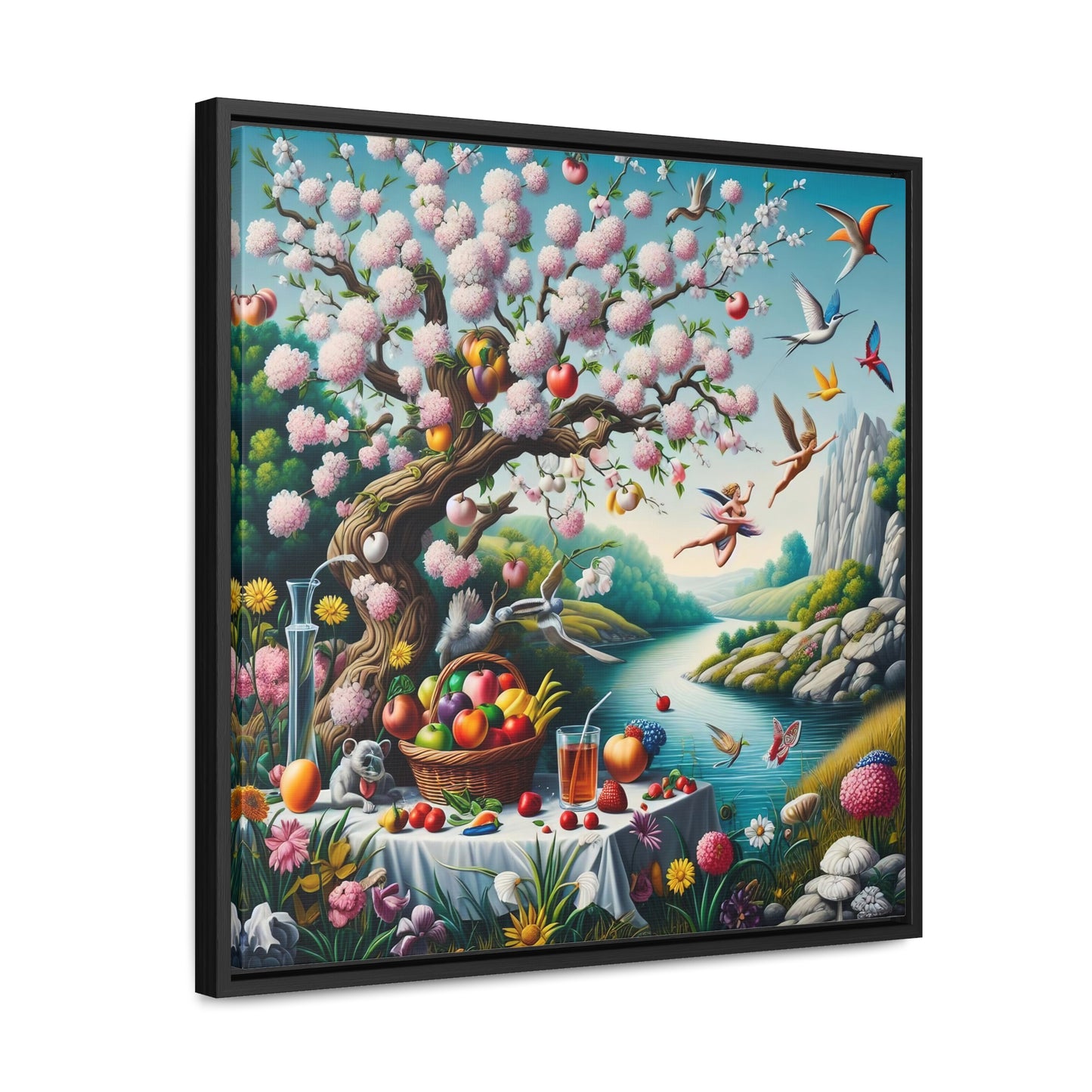 Framed Gallery Canvas Wrap - Spring 36