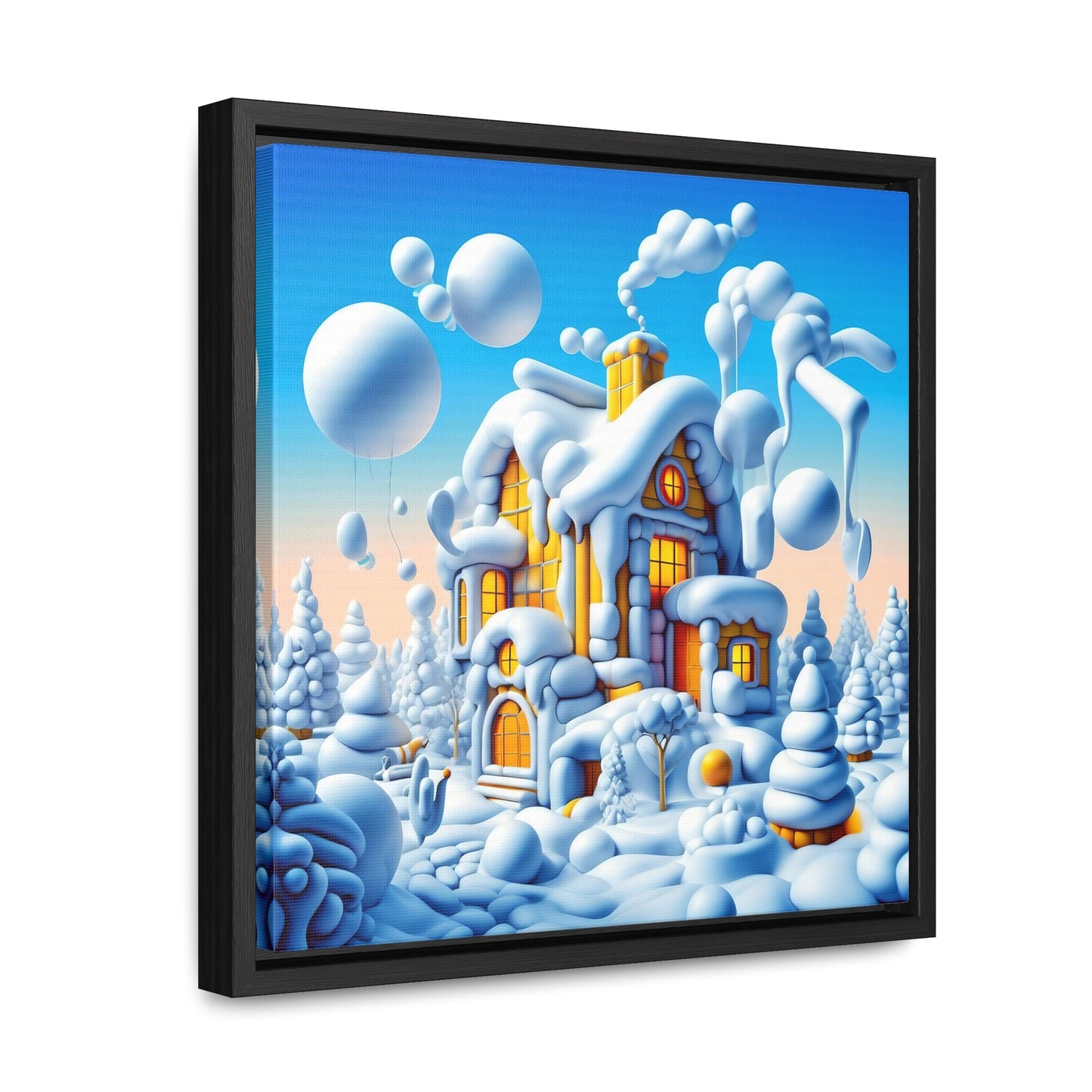 Framed Gallery Canvas Wrap - Winter 111