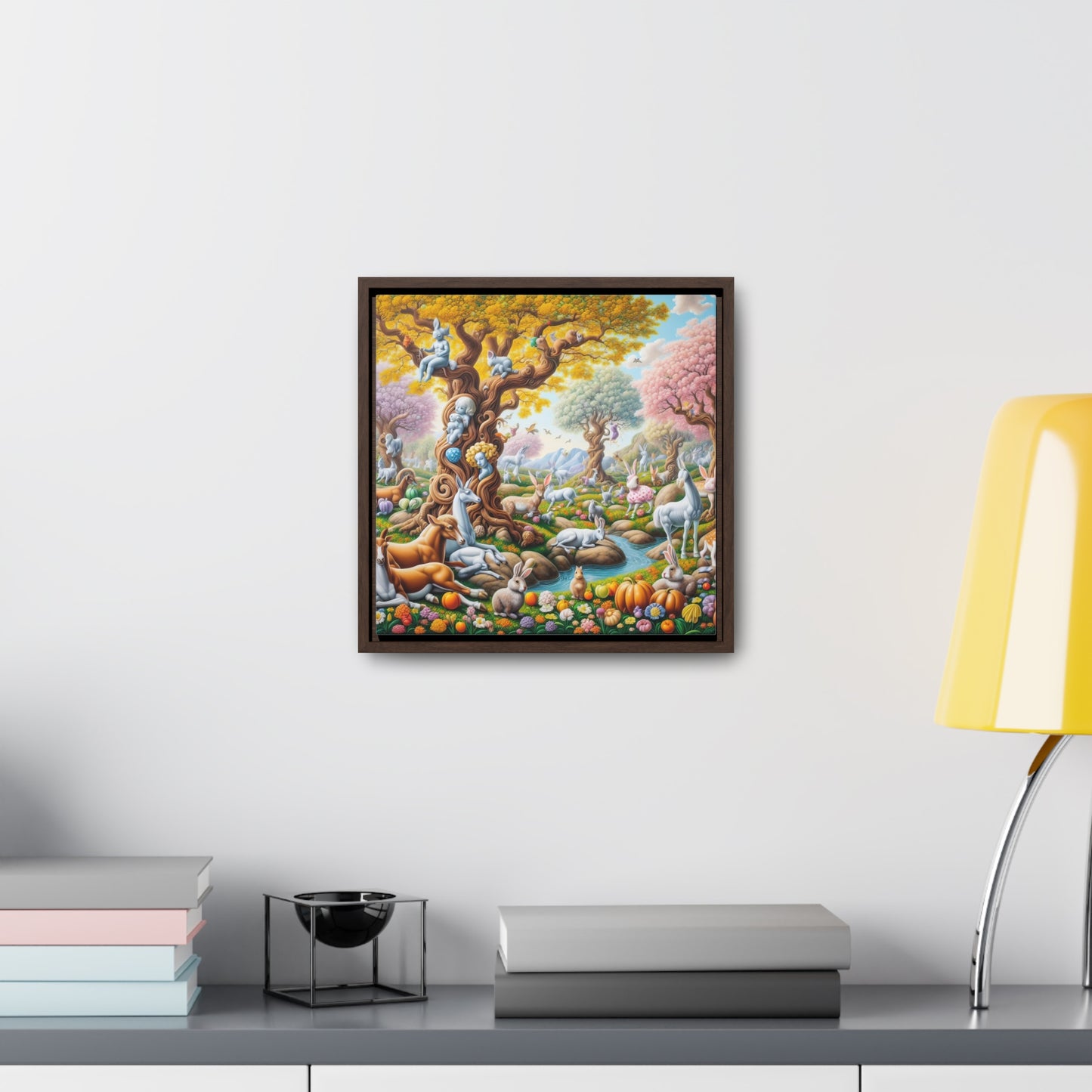 Framed Gallery Canvas Wrap - Spring 133