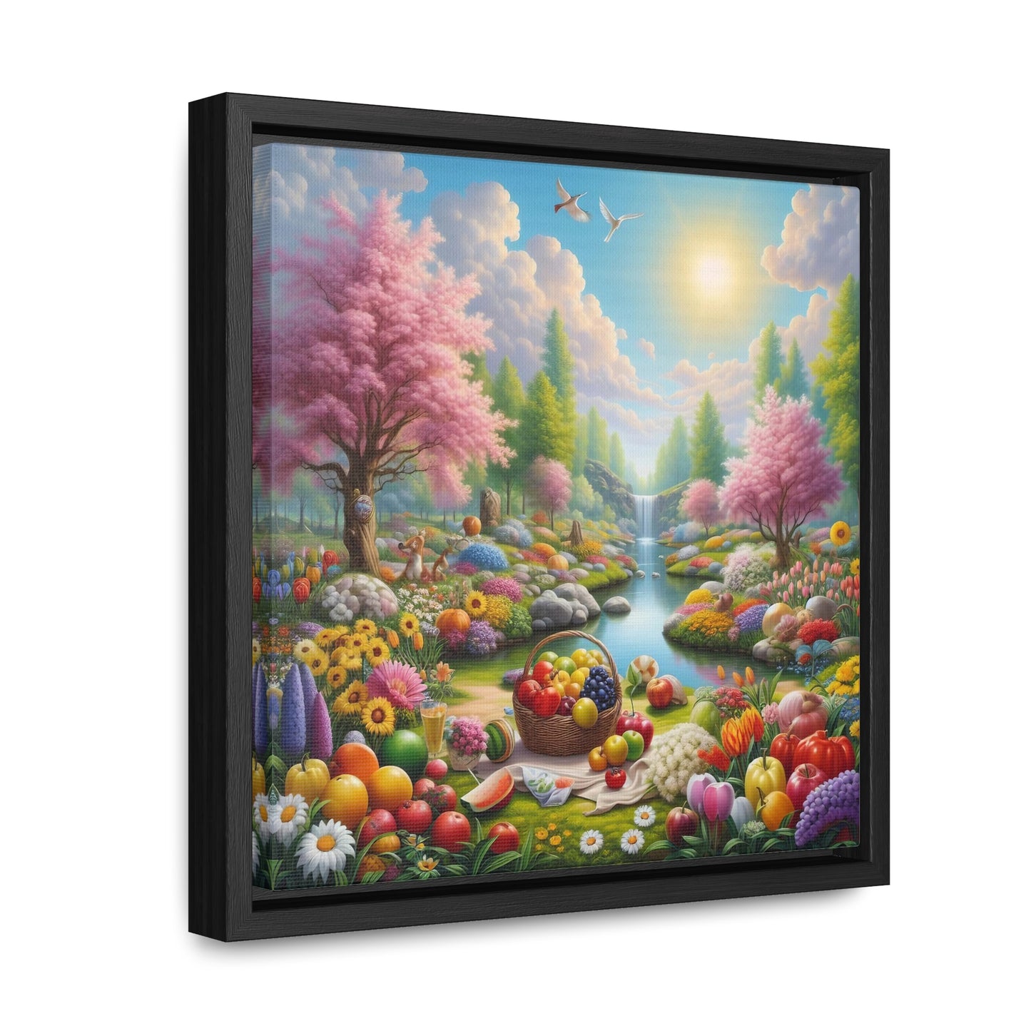 Framed Gallery Canvas Wrap - Spring 46