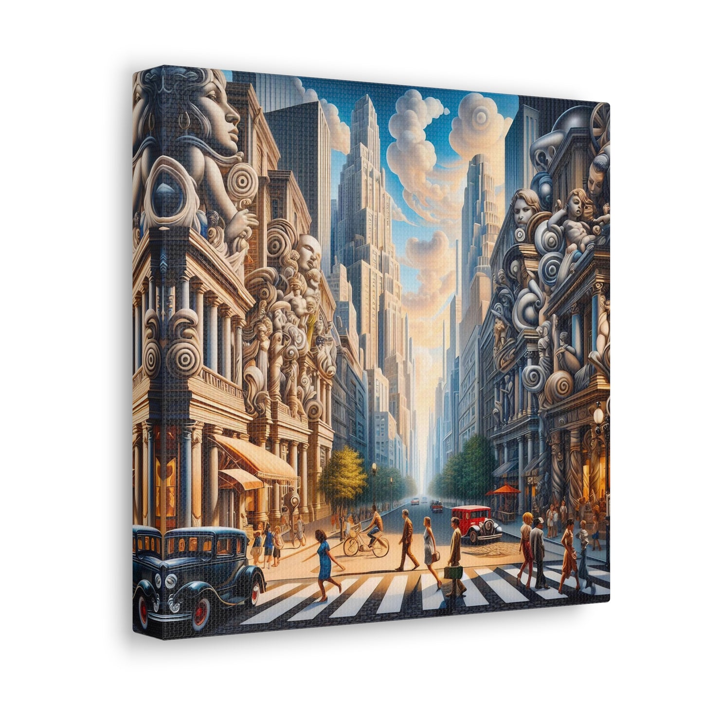 Canvas Gallery Wrap - City 2