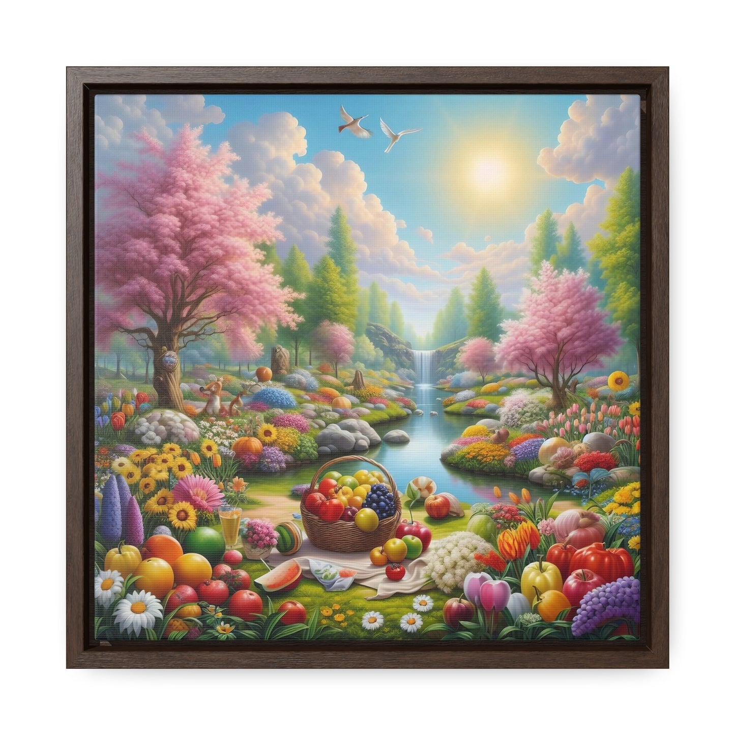 Framed Gallery Canvas Wrap - Spring 46