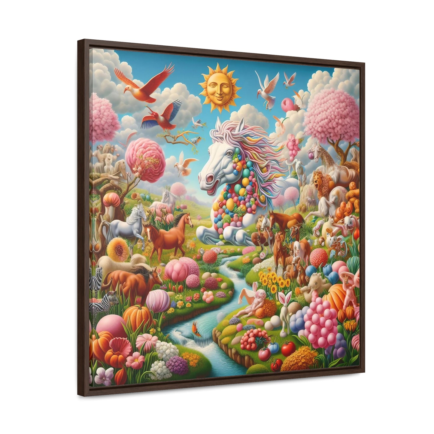Framed Gallery Canvas Wrap - Spring 138