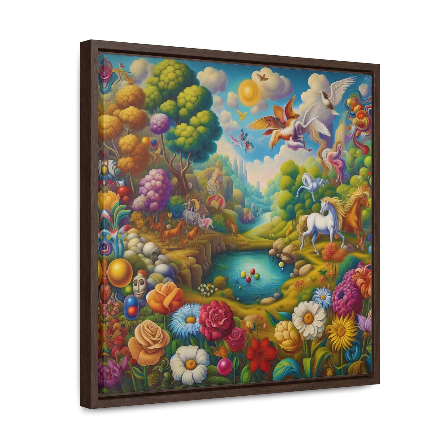 Framed Gallery Canvas Wrap - Spring 3