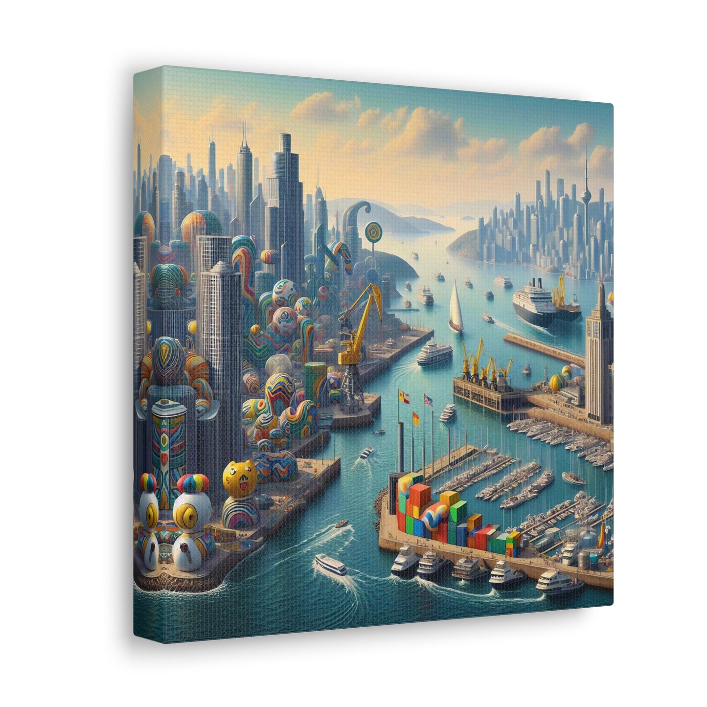 Canvas Gallery Wrap - Harbor 17