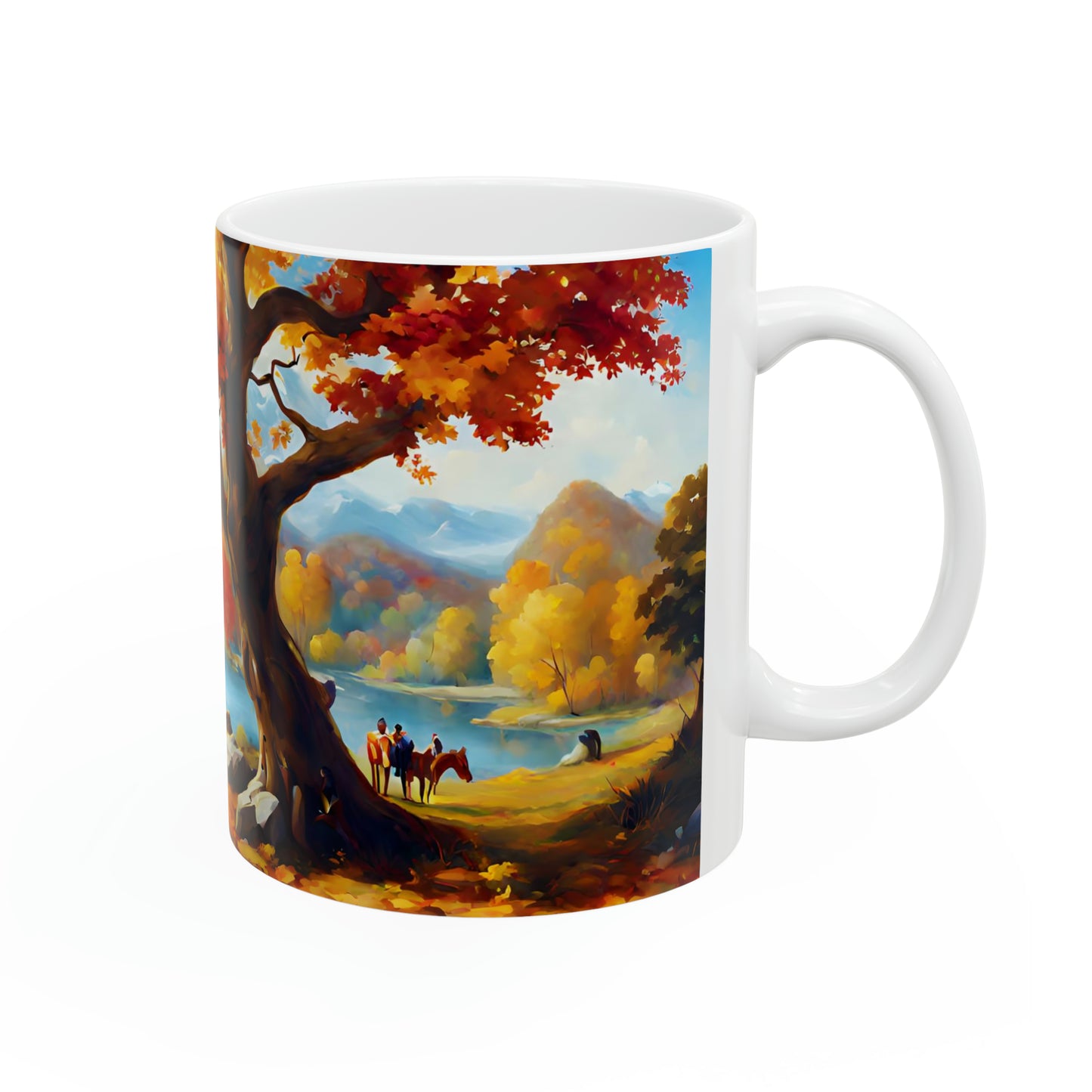 Ceramic Mug 11oz - Fall 2001