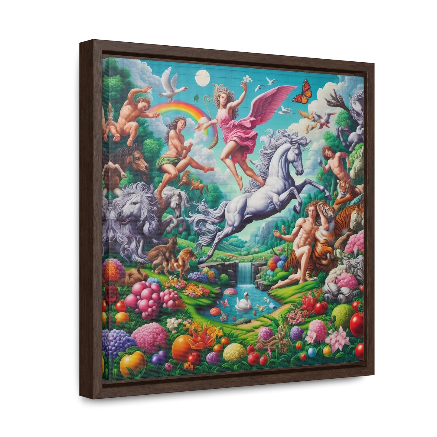 Framed Gallery Canvas Wrap - Spring 113