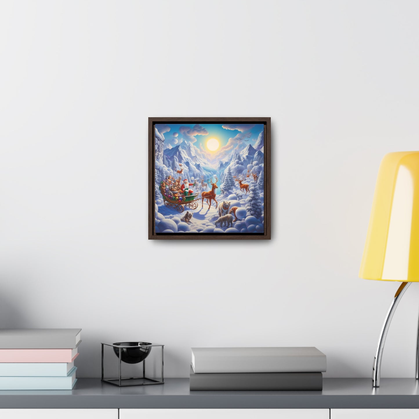 Framed Gallery Canvas Wrap - Winter 123