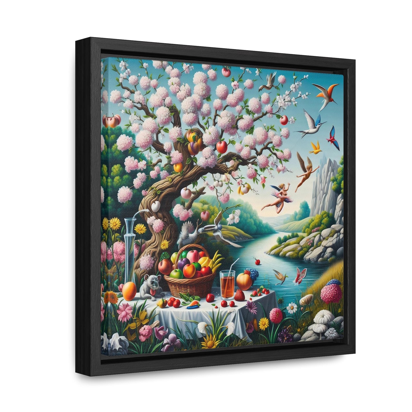 Framed Gallery Canvas Wrap - Spring 36