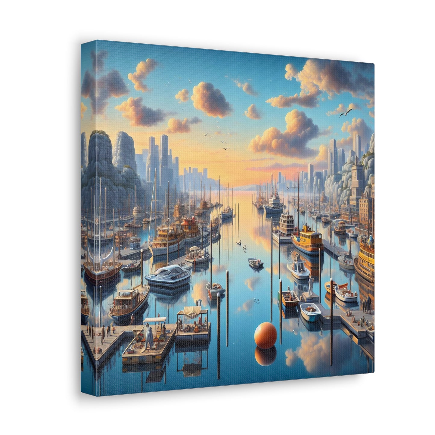 Canvas Gallery Wrap - Harbor 21