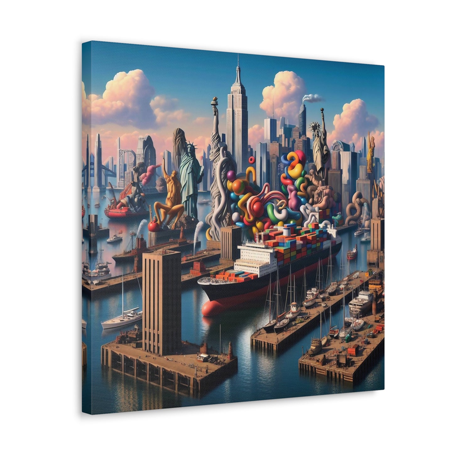 Canvas Gallery Wrap - Harbor 16