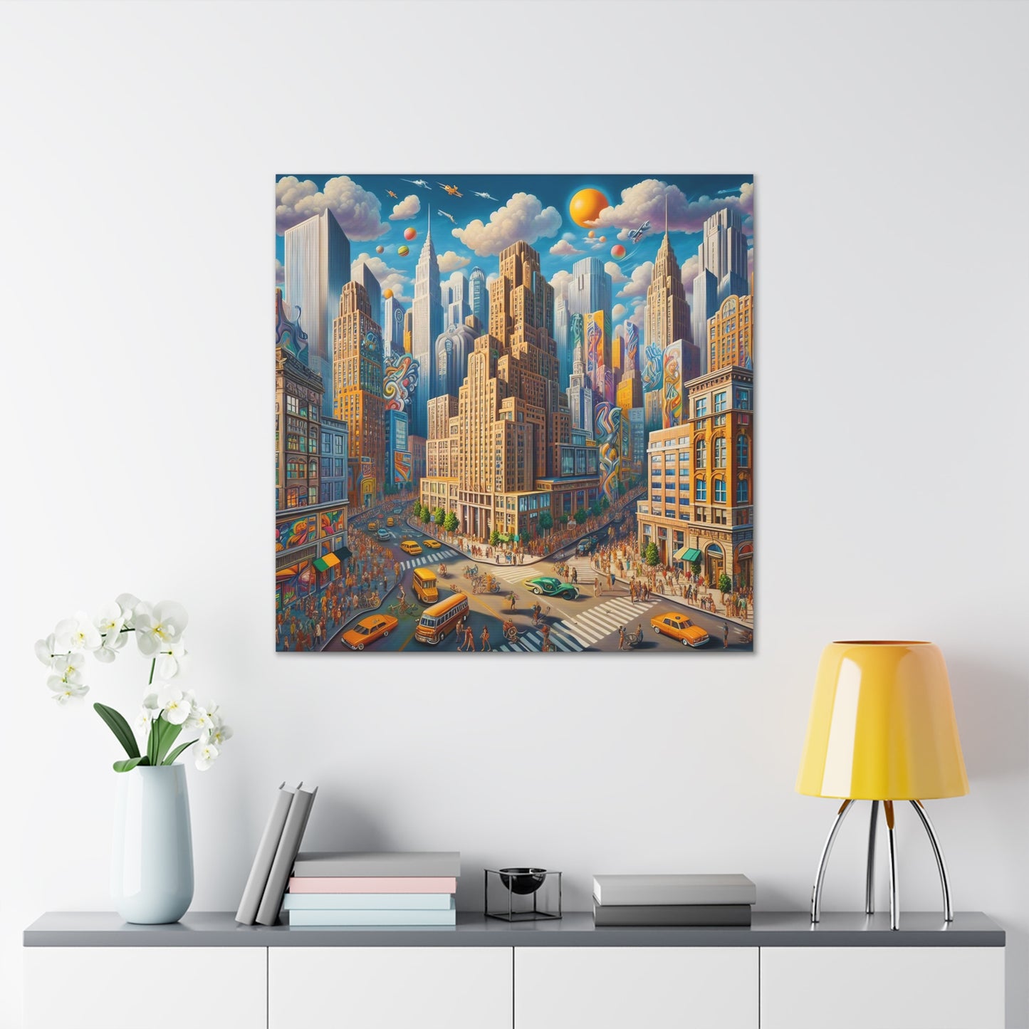 Canvas Gallery Wrap - City 6