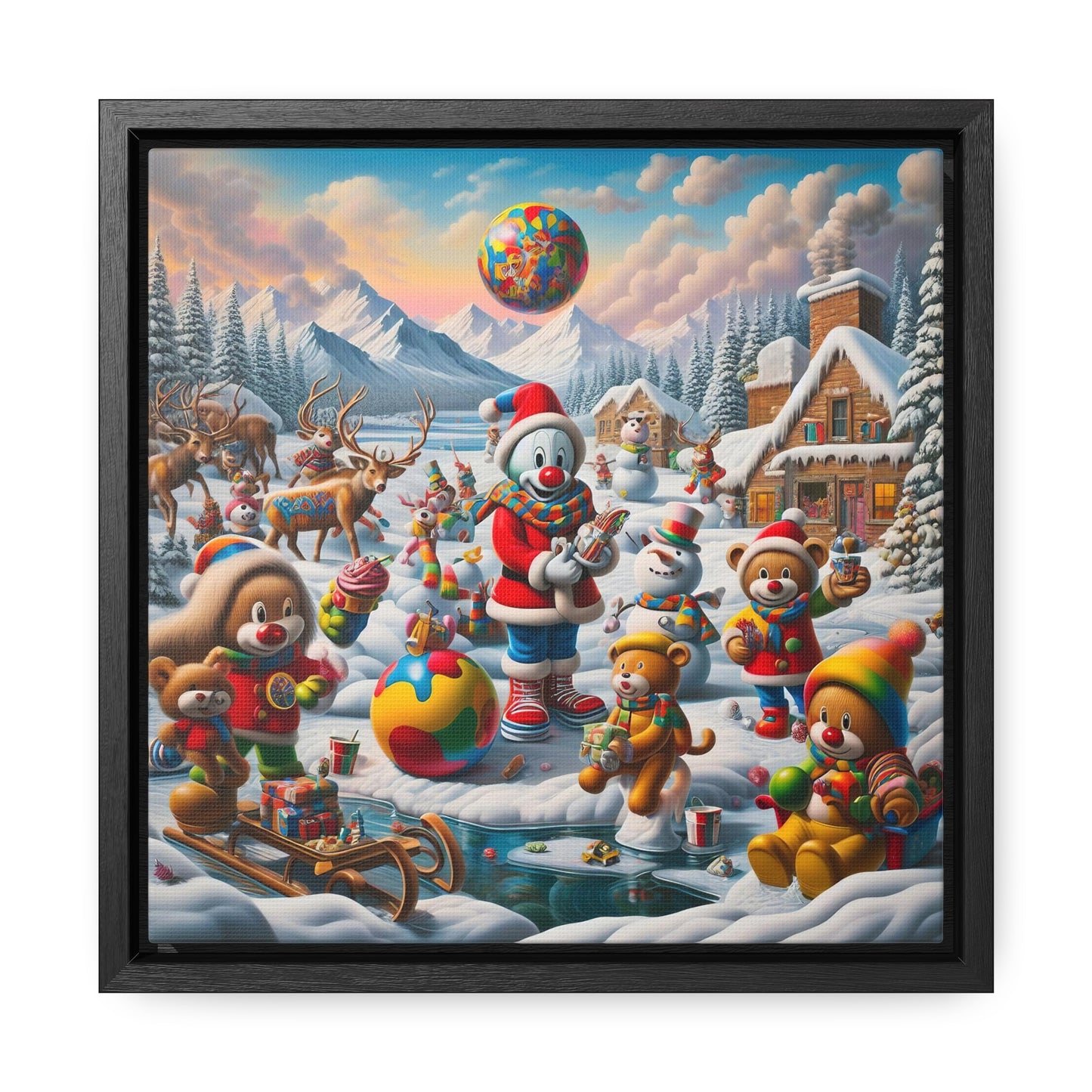 Framed Gallery Canvas Wrap - Winter 108