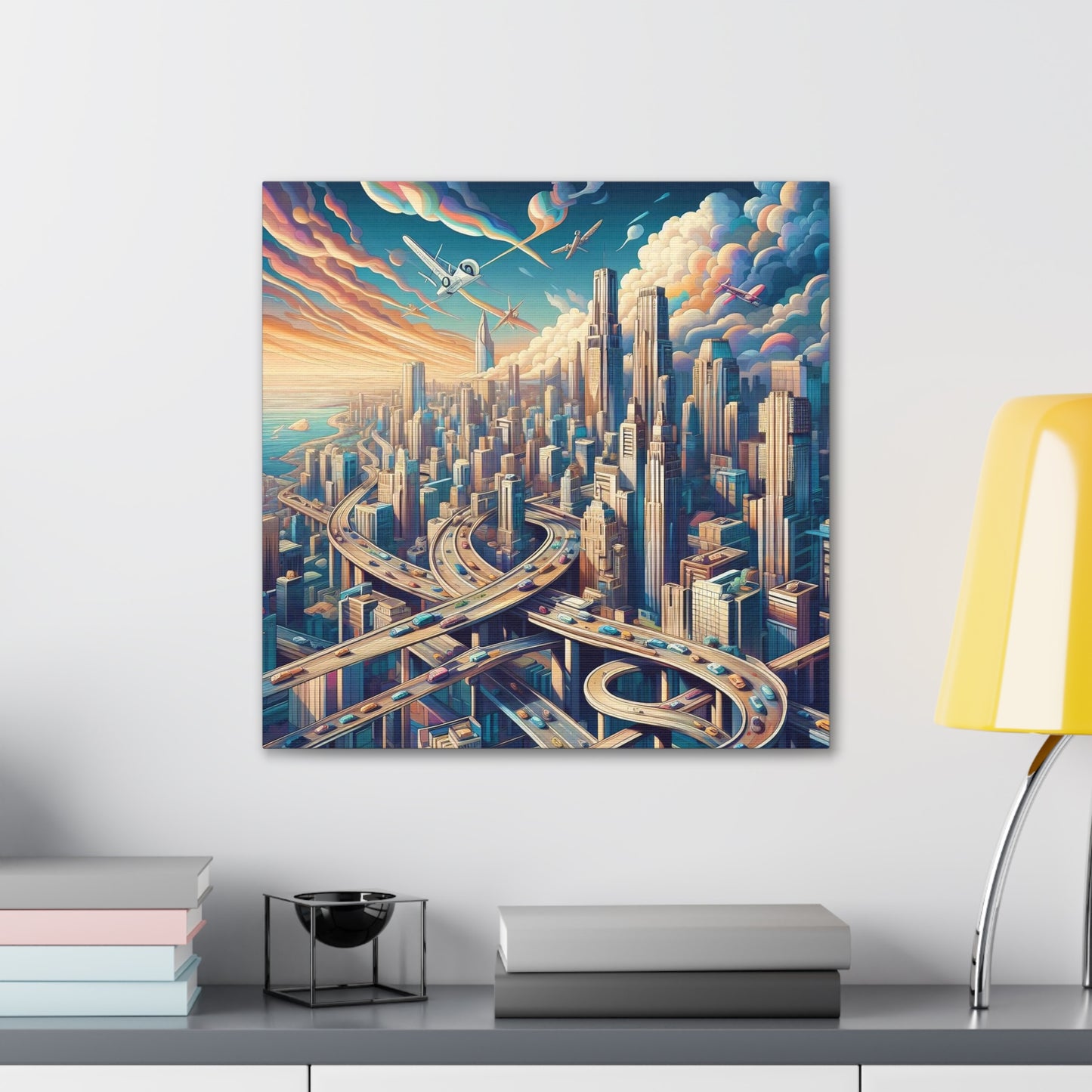 Canvas Gallery Wrap - City 10