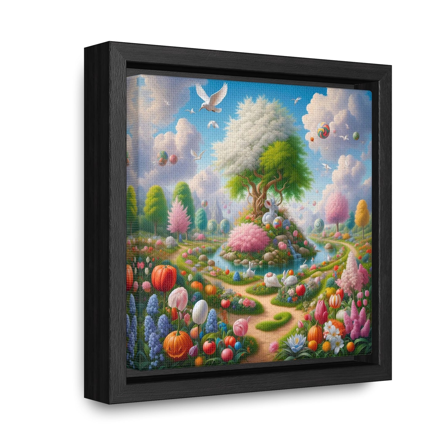 Framed Gallery Canvas Wrap - Spring 42