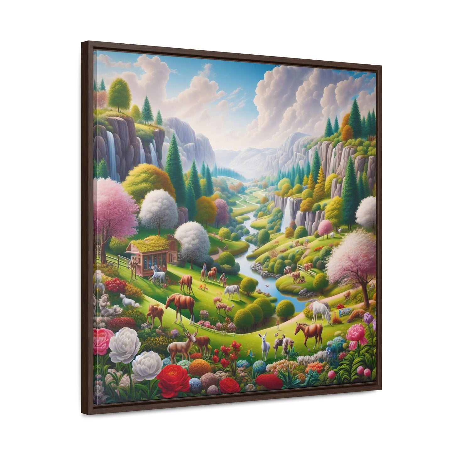 Framed Gallery Canvas Wrap - Spring 48