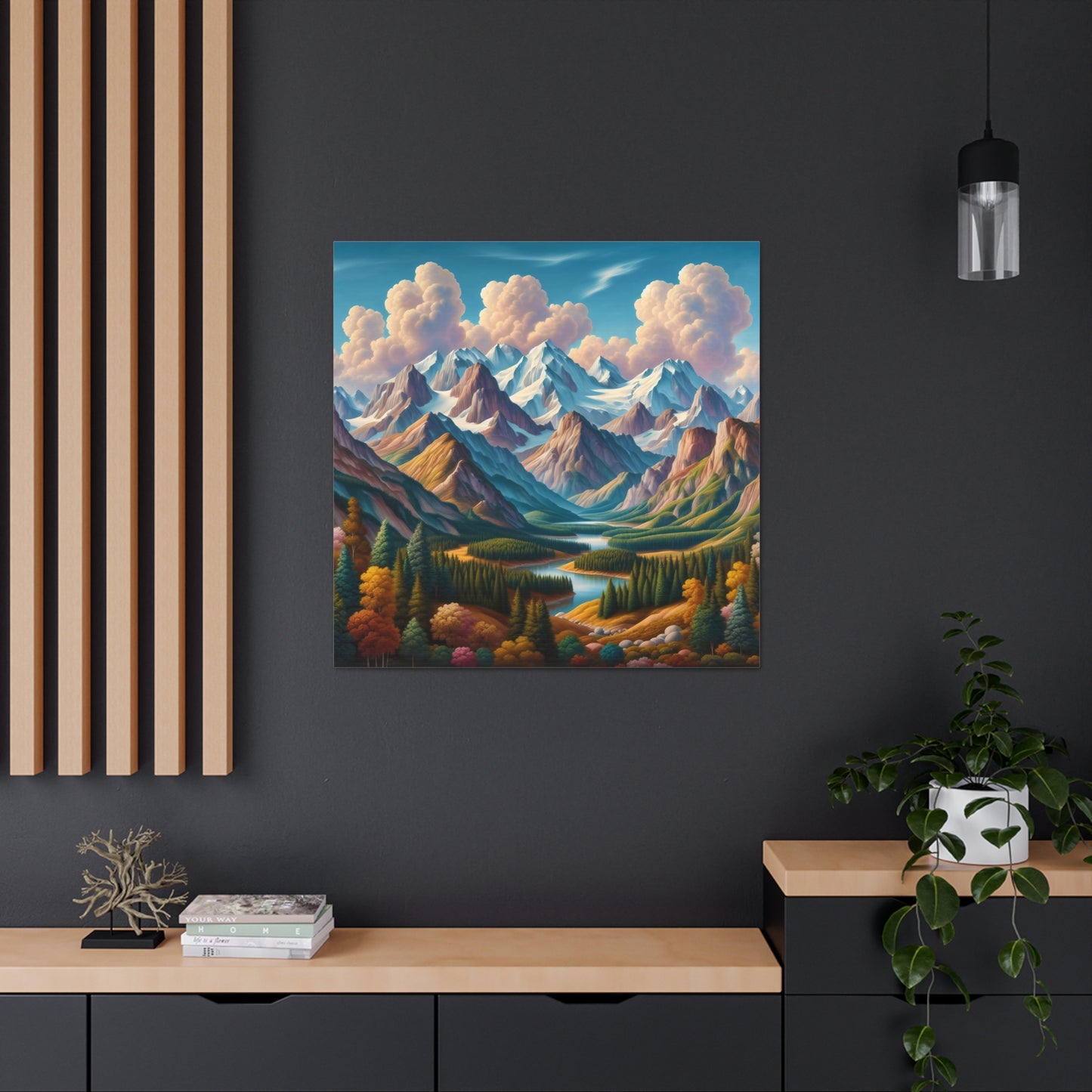 Canvas Gallery Wrap - Mountains 9