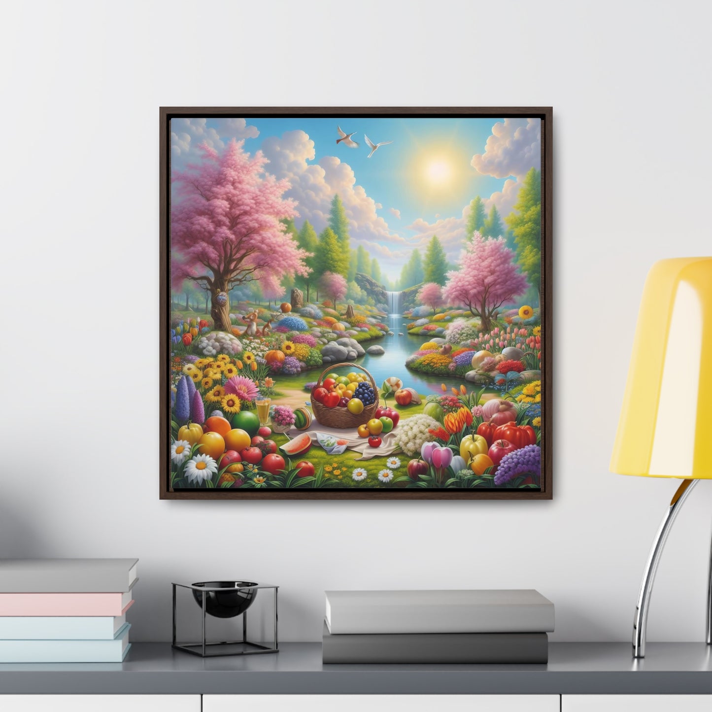 Framed Gallery Canvas Wrap - Spring 46