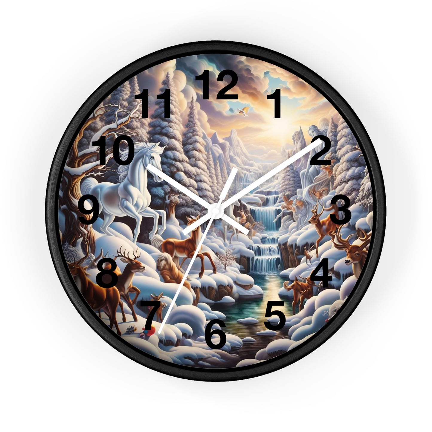 Wall Clock - Winter 116