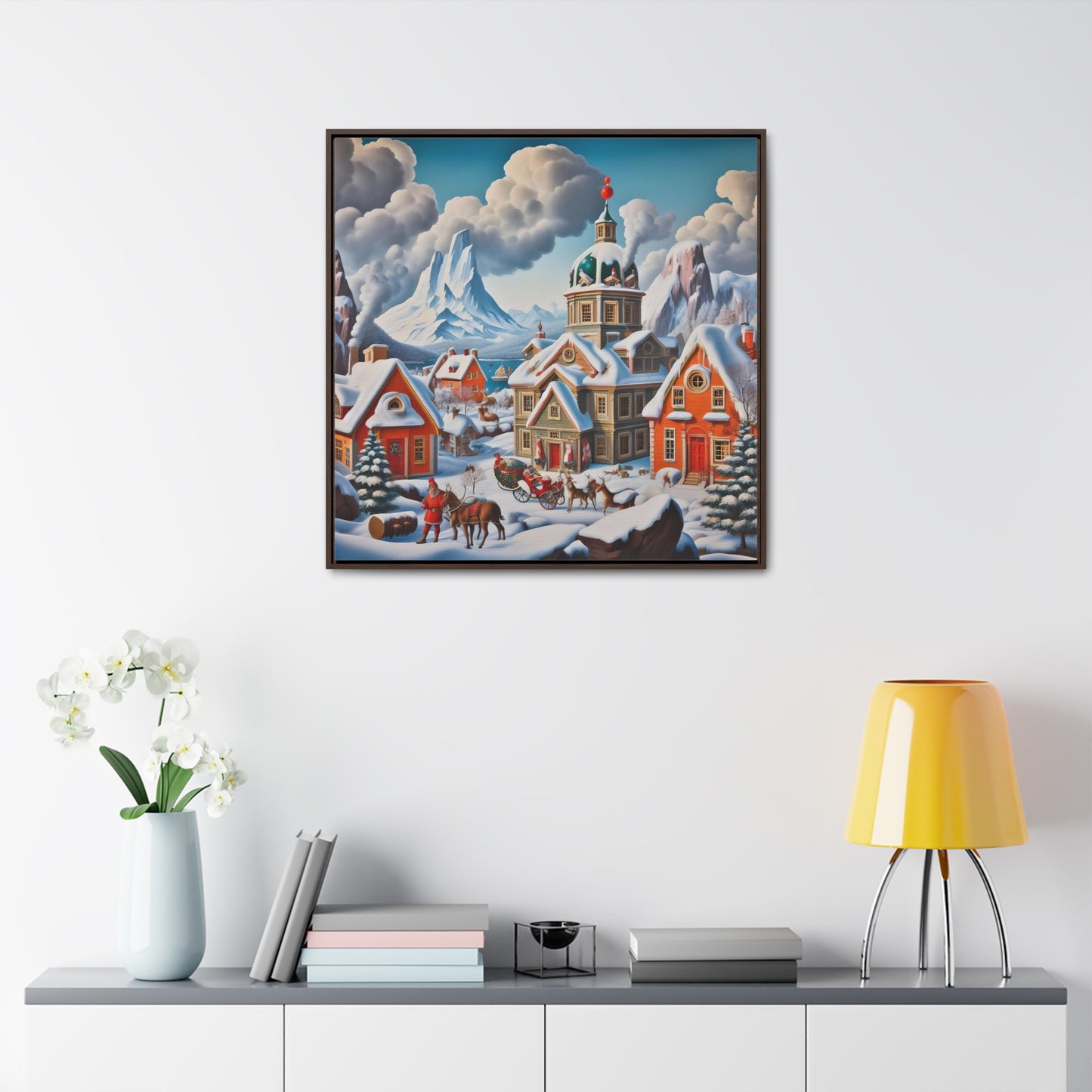 Framed Gallery Canvas Wrap - Winter 124