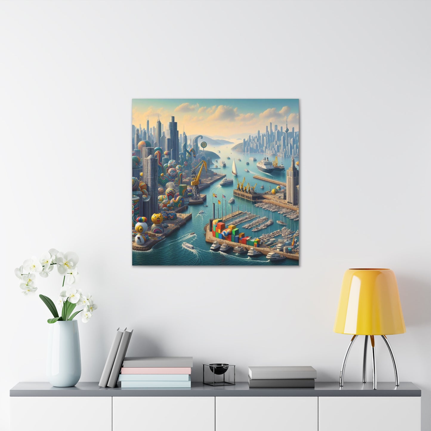 Canvas Gallery Wrap - Harbor 17