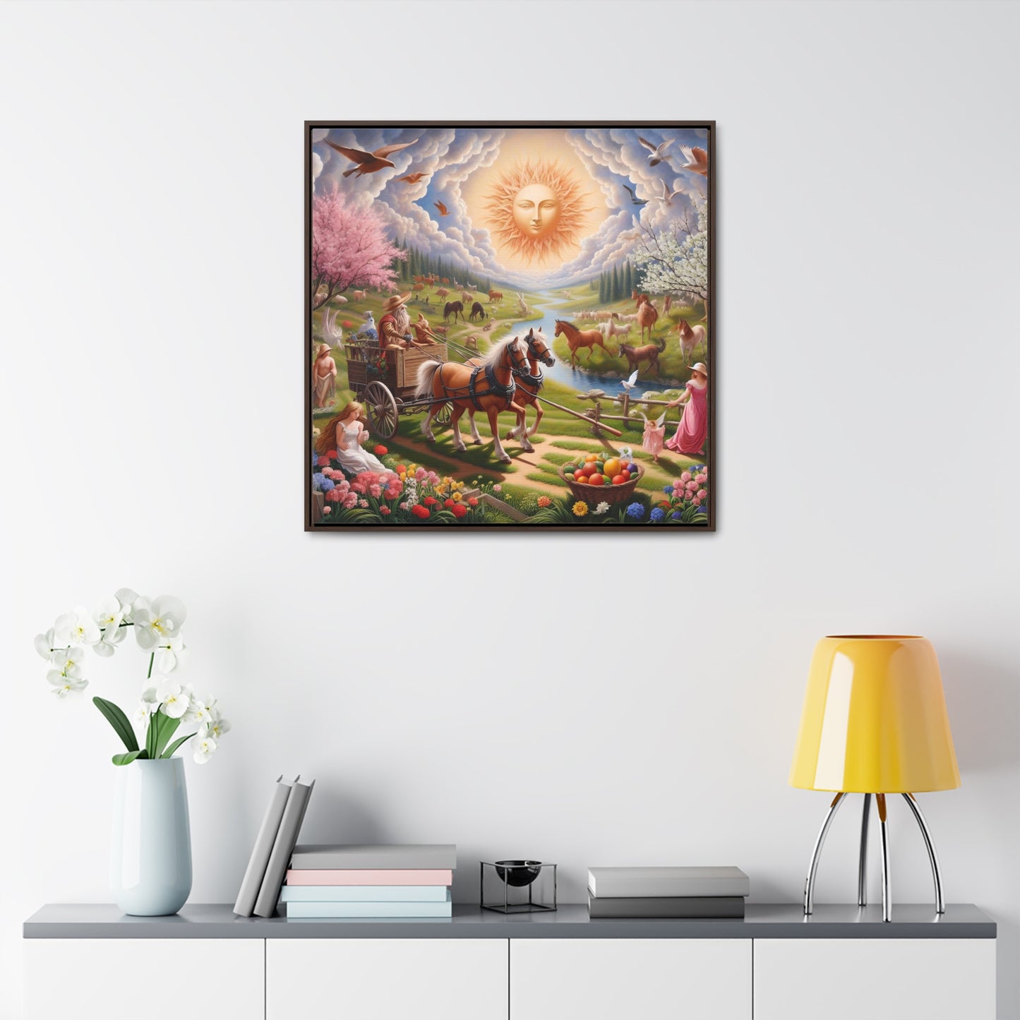 Framed Gallery Canvas Wrap - Spring 26