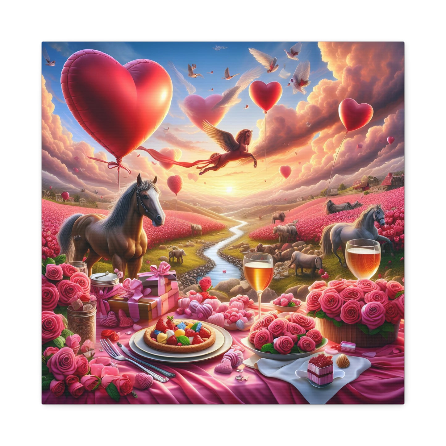 Canvas Gallery Wrap - Valentine's Day 88