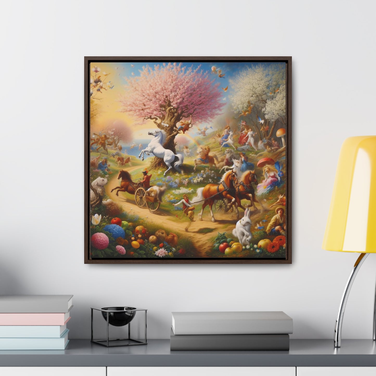 Framed Gallery Canvas Wrap - Spring 125