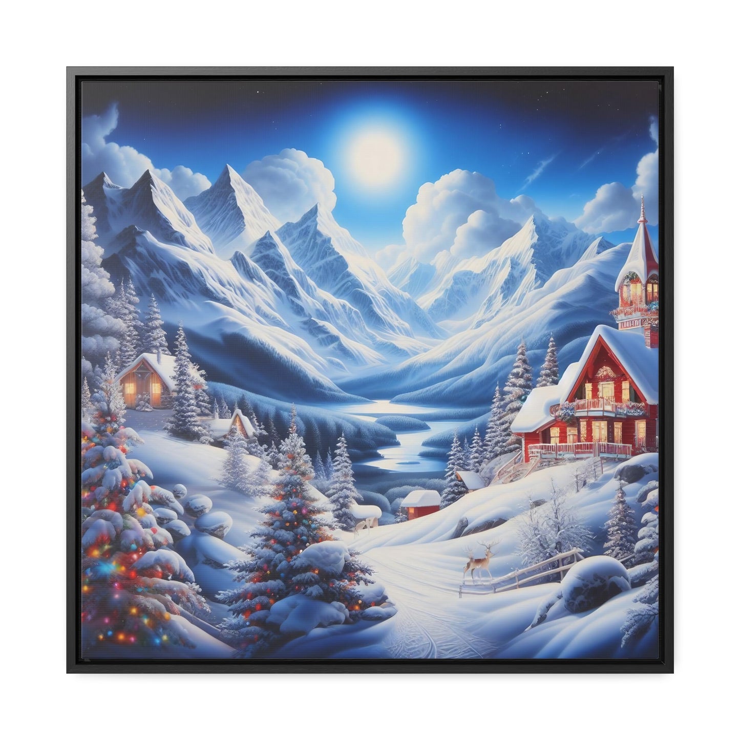 Framed Gallery Canvas Wrap - Winter 106