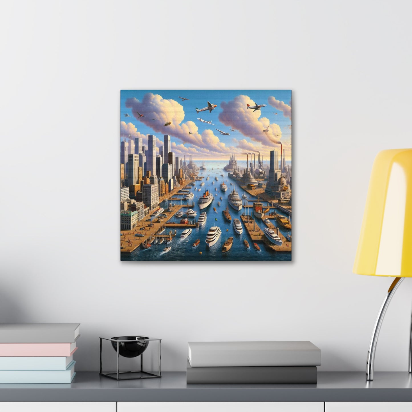 Canvas Gallery Wrap - Harbor 4