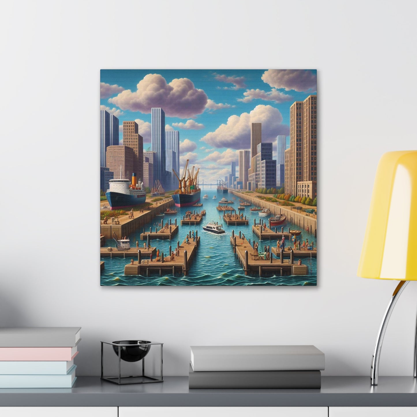 Canvas Gallery Wrap - Harbor 2