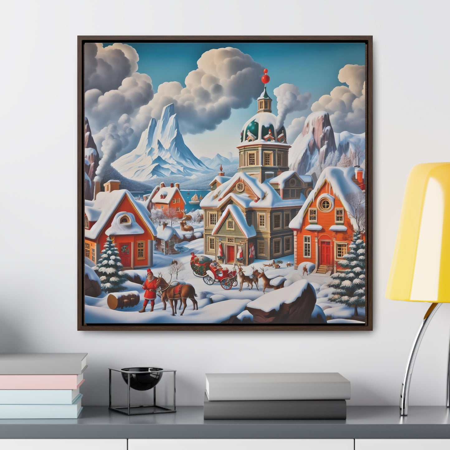 Framed Gallery Canvas Wrap - Winter 124