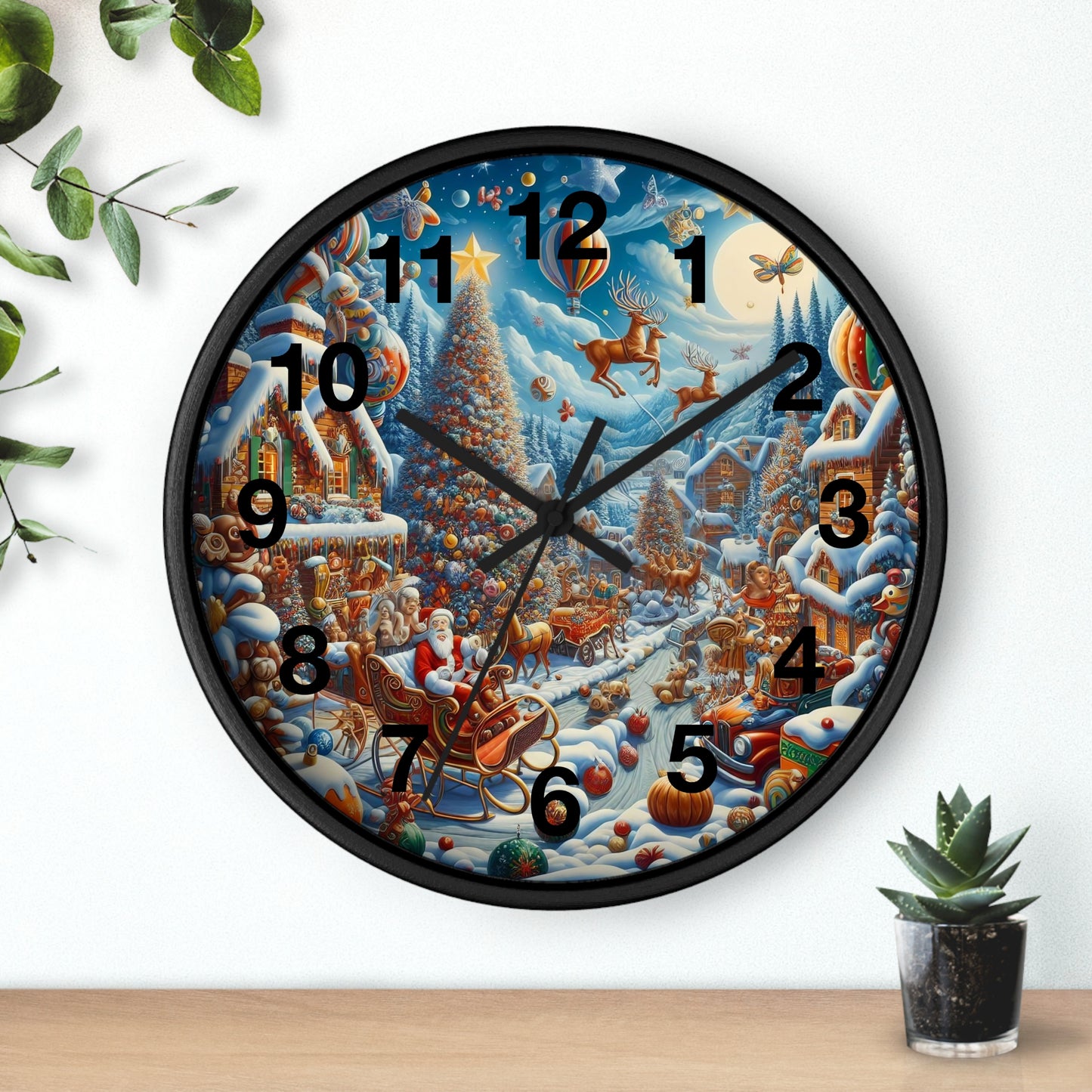 Wall Clock - Winter 103